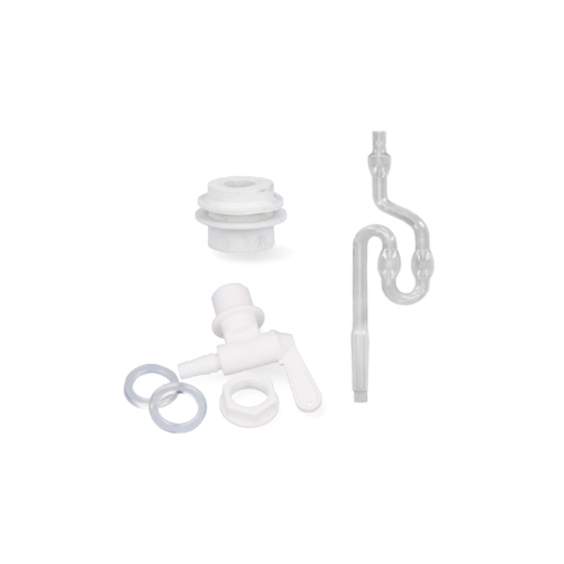 Chomik ФЕРМЕНТАЦИОННЫЙ НАБОР (КРАН, ТРУБКА И УПЛОТНЕНИЕ) ДЛЯ ФЕРМЕНТАЦИОННОГО КОНТЕЙНЕРА, JOK5055 - Home Club