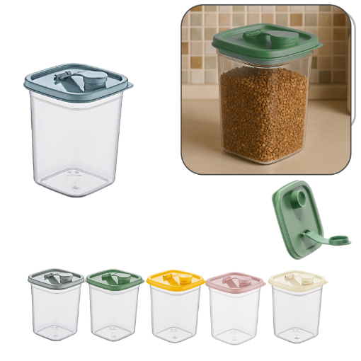 Chomik ПРЯМОУГОЛЬНЫЙ КОНТЕЙНЕР 1 ЛИТР TOWER, HOB061102 - Home Club