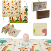 Chomik Двусторонняя образовательная коврик 180x200x1 см, складная, с изображением животных и цифр + сумка, KID4367 - Home Club, изображение 5
