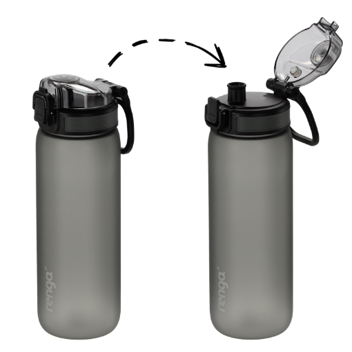 Chomik Бутылка 630 мл для воды, разноцветная, MER9657 - Home Club