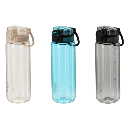 Chomik Бутылка для воды объемом 630 мл с мерной шкалой, разноцветная, MER9664 - Home Club