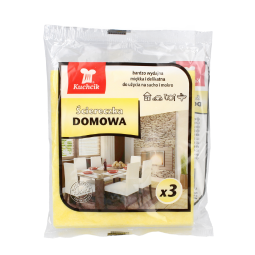 Chomik Домашняя кухонная тряпка, 3 штуки, AKU2212 - Home Club