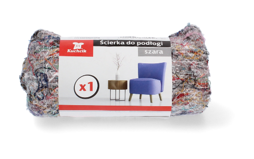 Chomik СЕРАЯ ТРЯПКА ДЛЯ ПОЛА, AKU2045 - Home Club