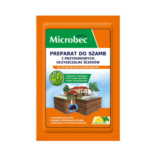 Chomik MICROBEC ULTRA 25 G — ПРЕПАРАТ ДЛЯ СЕЛЬСКОХОЗЯЙСТВЕННЫХ СТОЧНЫХ ВОД И ДОМАШНИХ СТОЧНЫХ ВОДООЧИСТНЫХ СООРУЖЕНИЙ, ROS25899 - Home Club