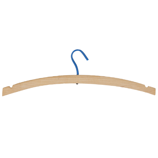 Chomik ДЕРЕВЯННАЯ ВЕШАЛКА БЕЗ ПЕРЕКРЫВКИ, DRE0798 - Home Club