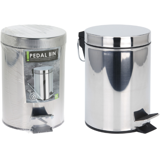 Chomik Мусорное ведро объемом 3 литра с педалью, AMS26875 - Home Club