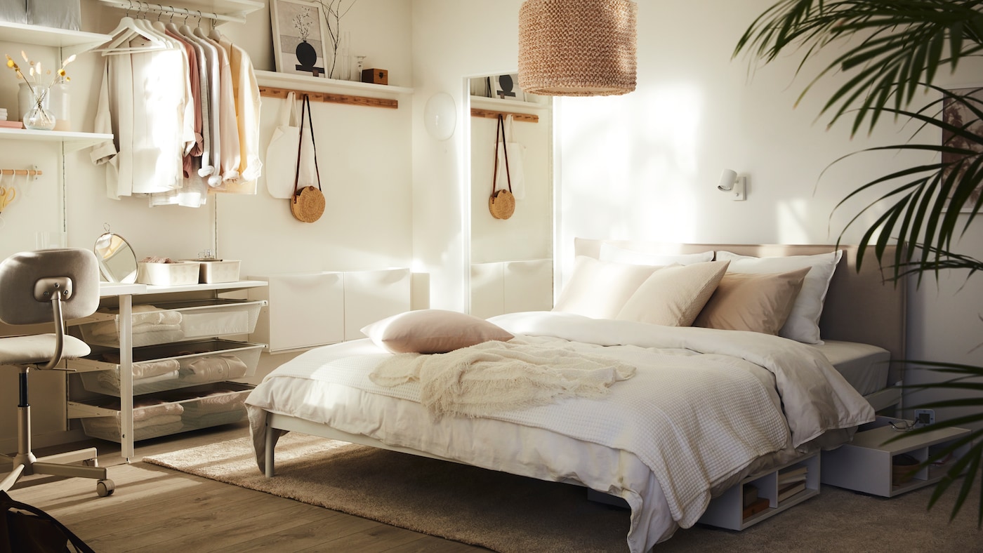 Ваша маленькая, тихая, аккуратная спальня — дизайн от IKEA |  Интернет-магазин товаров ИКЕА в Украине Home Club