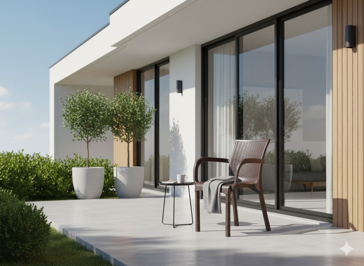 KRZESŁO OGRODOWE RATTAN 60 x 60 x 82 CM BRĄZ pol_pl_KRZESLO-OGRODOWE-RATTAN-60-x-60-x-82-CM-BRAZ-6420-19_5