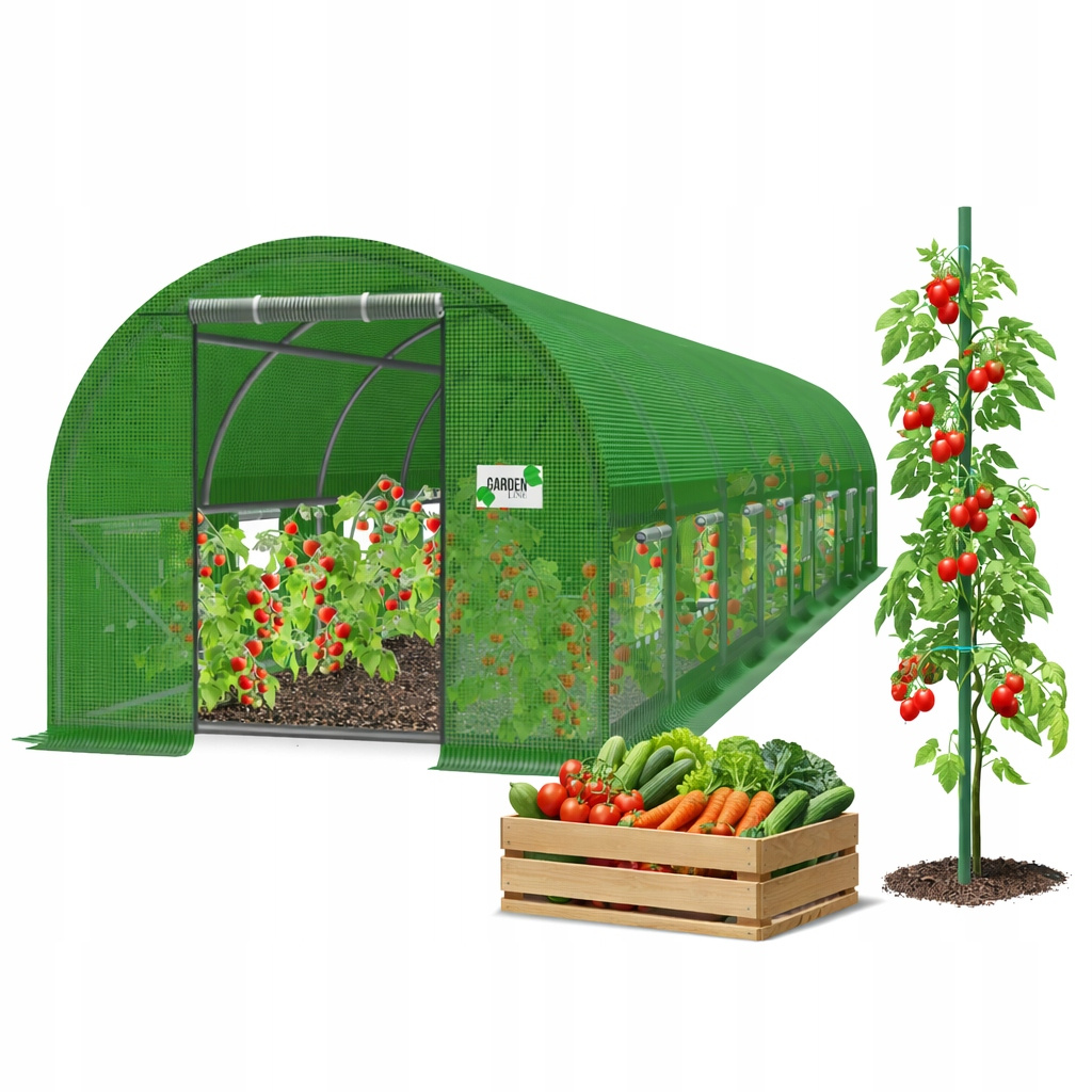 TUNEL FOLIOWY OGRODOWY 10 SEGMENTOWY ZIELONY 10 x 4 x 2 M pol_pl_TUNEL-FOLIOWY-OGRODOWY-10-SEGMENTOWY-ZIELONY-10-x-4-x-2-M-1256_16