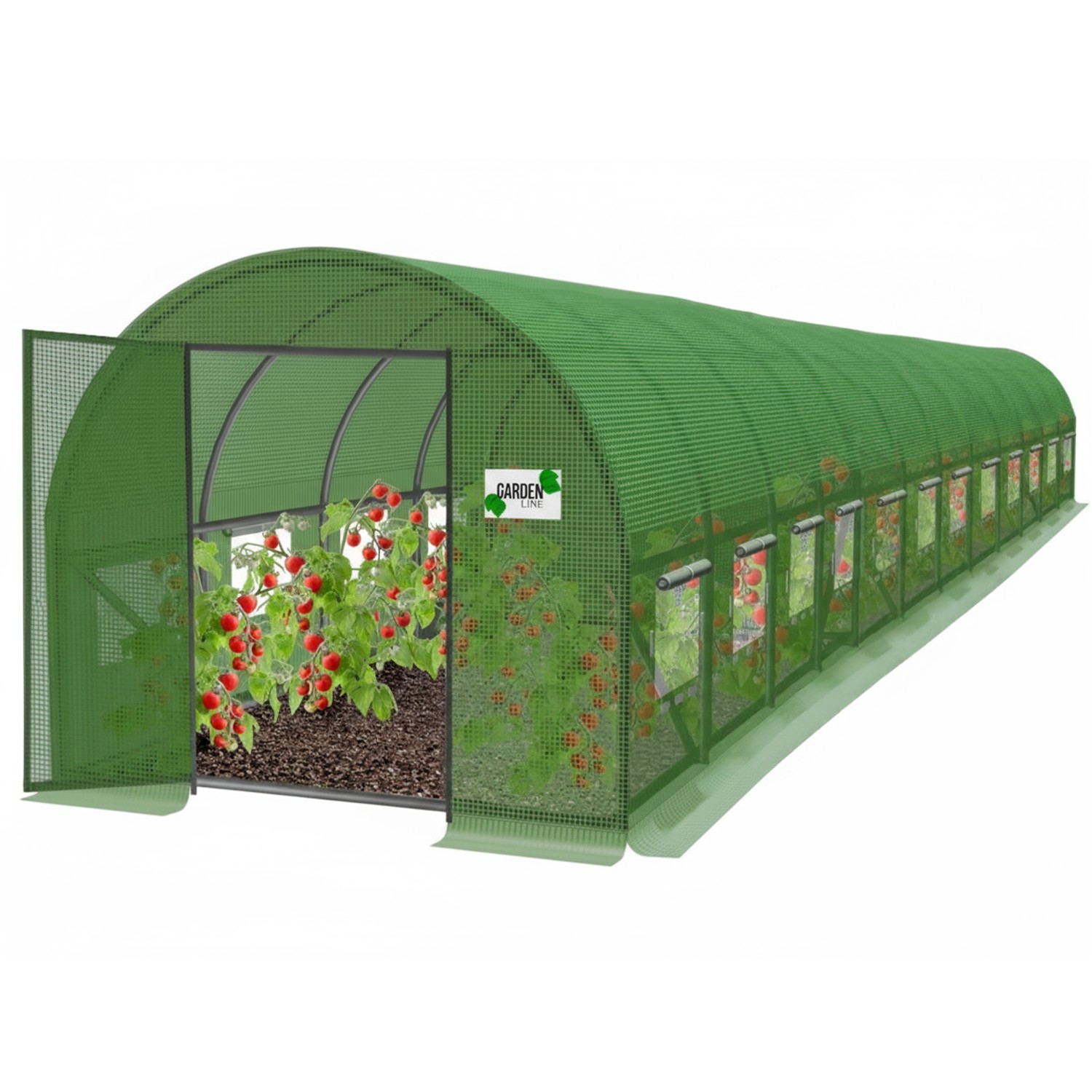 TUNEL FOLIOWY OGRODOWY 3 SEGMENTOWY ZIELONY 4 x 2,5 x 2 M Z DRZWIAMI NA ZAWIASIE pol_pl_TUNEL-FOLIOWY-OGRODOWY-3-SEGMENTOWY-ZIELONY-4-x-2-5-x-2-M-Z-DRZWIAMI-NA-ZAWIASIE-6216-1999_2