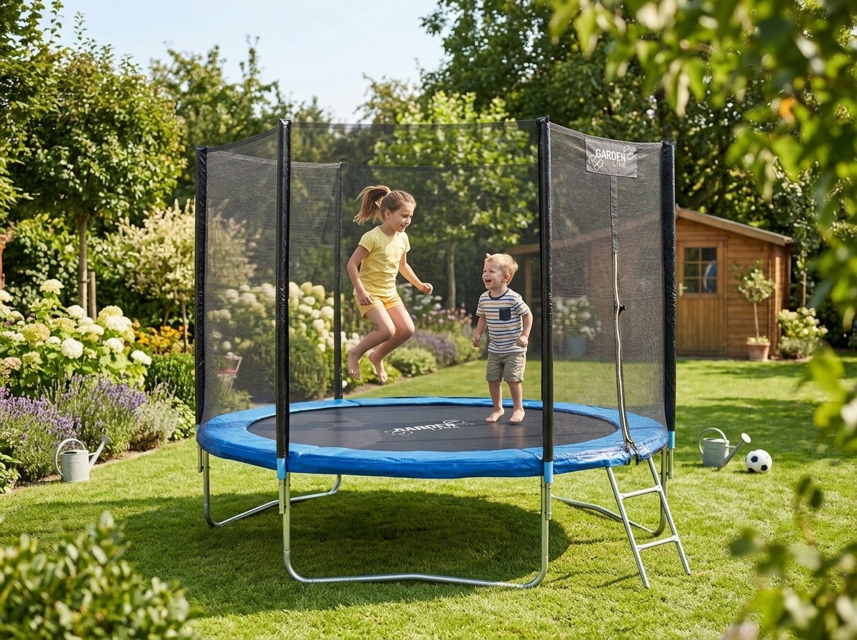 TRAMPOLINA 8FT 252 CM Z DRABINKĄ I SIATKĄ ZABEZPIECZAJĄCĄ pol_pl_TRAMPOLINA-8FT-252-CM-Z-DRABINKA-I-SIATKA-ZABEZPIECZAJACA-132_1