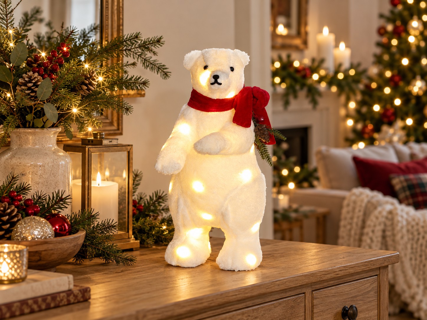 OZDOBA BOŻONAR. MIŚ POLARNY 40 CM LED *7842 pol_pl_OZDOBA-BOZONAR-MIS-POLARNY-40-CM-LED-7842-11974_10