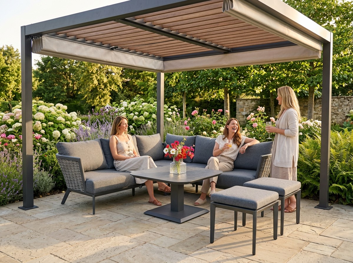 ZESTAW MEBLI ALUMINIOWYCH "TALLINN" (SOFA NAROŻNA + 2 PUFY + STOLIK Z REGULOWANĄ WYS.) SZARY + SZARE PODUSZKI pol_pl_ZESTAW-MEBLI-ALUMINIOWYCH-TALLINN-SOFA-NAROZNA-2-PUFY-STOLIK-Z-REGULOWANA-WYS-SZARY-SZARE-PODUSZKI-9058_8