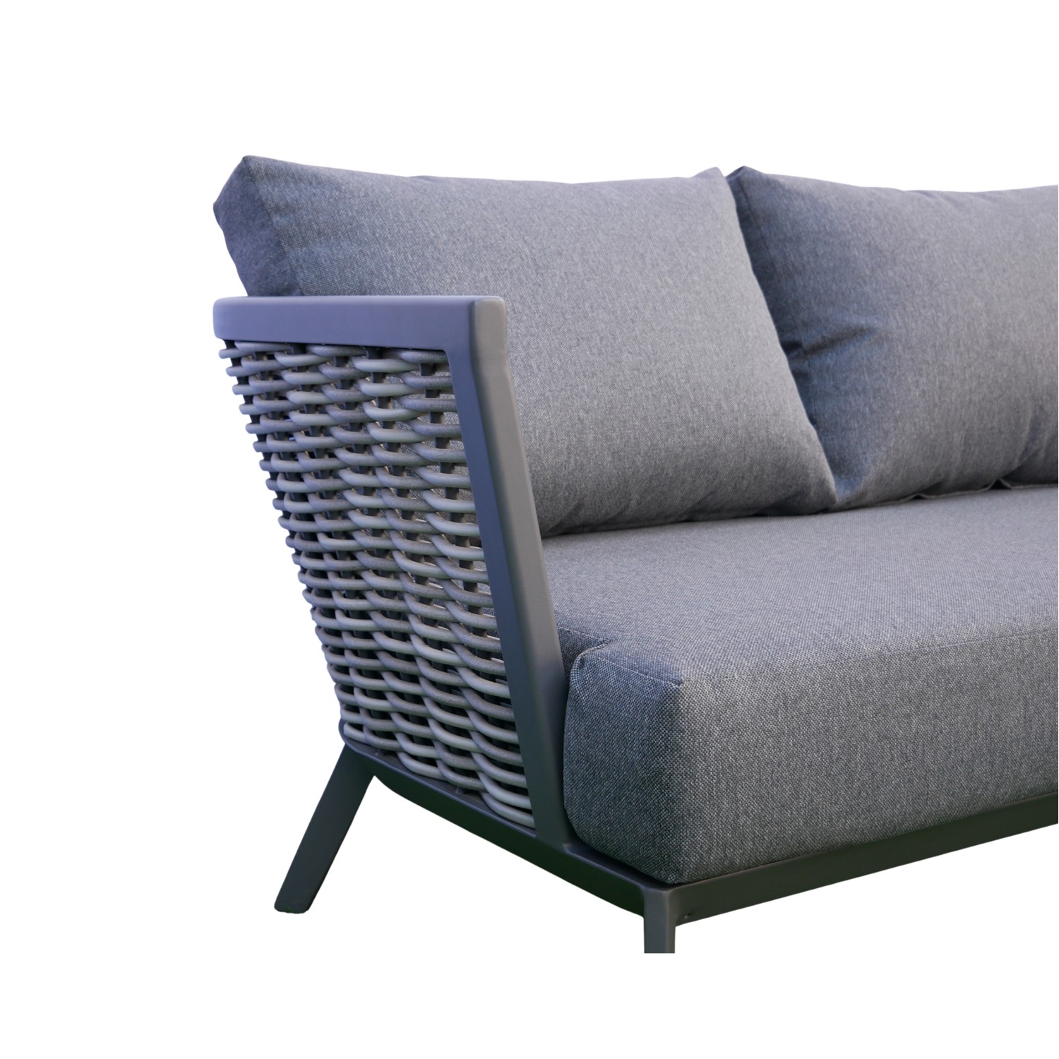 ZESTAW MEBLI ALUMINIOWYCH "TALLINN" (SOFA NAROŻNA + 2 PUFY + STOLIK Z REGULOWANĄ WYS.) SZARY + SZARE PODUSZKI pol_pl_ZESTAW-MEBLI-ALUMINIOWYCH-TALLINN-SOFA-NAROZNA-2-PUFY-STOLIK-Z-REGULOWANA-WYS-SZARY-SZARE-PODUSZKI-9058_9
