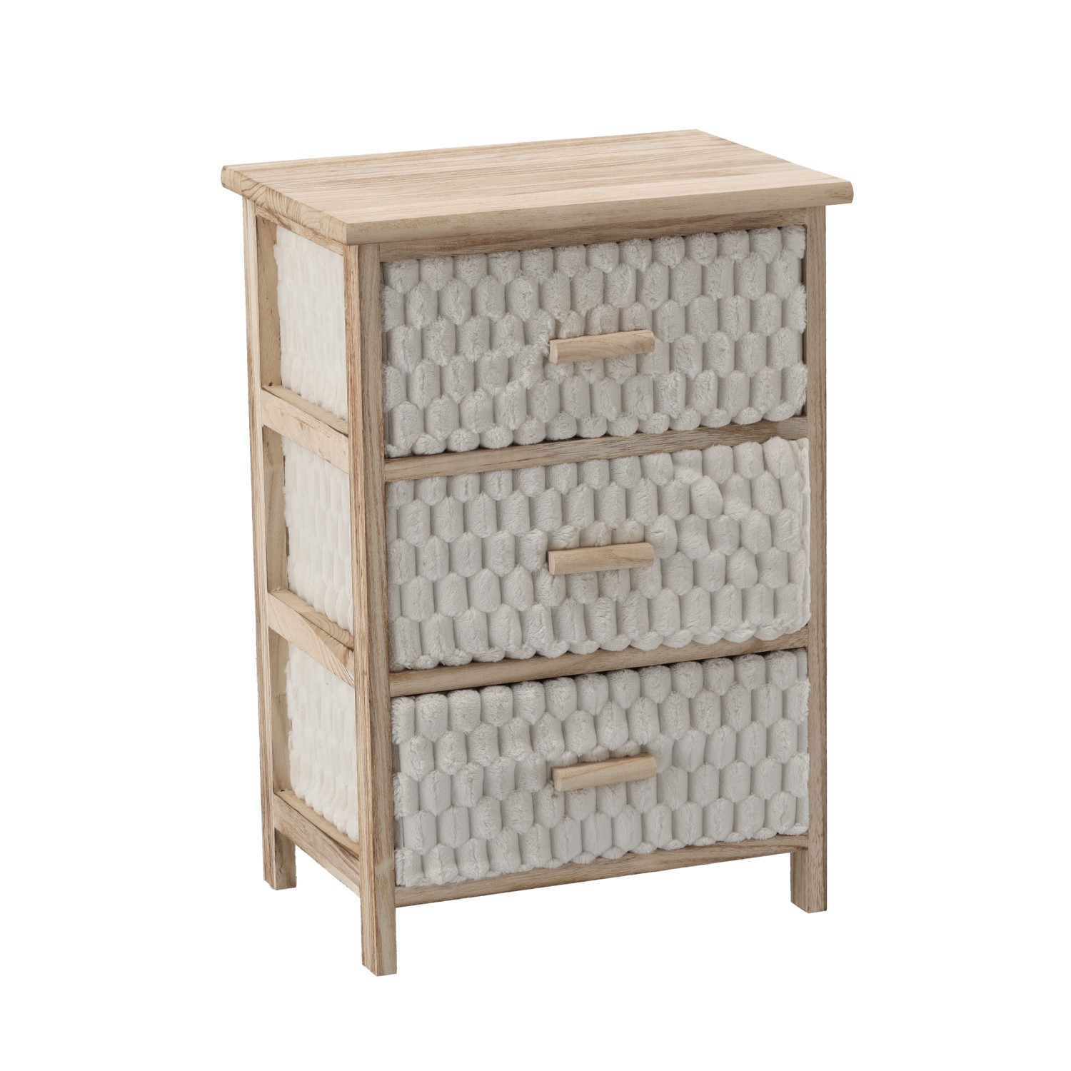 KOMODA Z 3 SZUFLADAMI MATERIAŁOWYMI 40 x 29 x 58 CM pol_pl_KOMODA-Z-3-SZUFLADAMI-MATERIALOWYMI-40-x-29-x-58-CM-12138_2