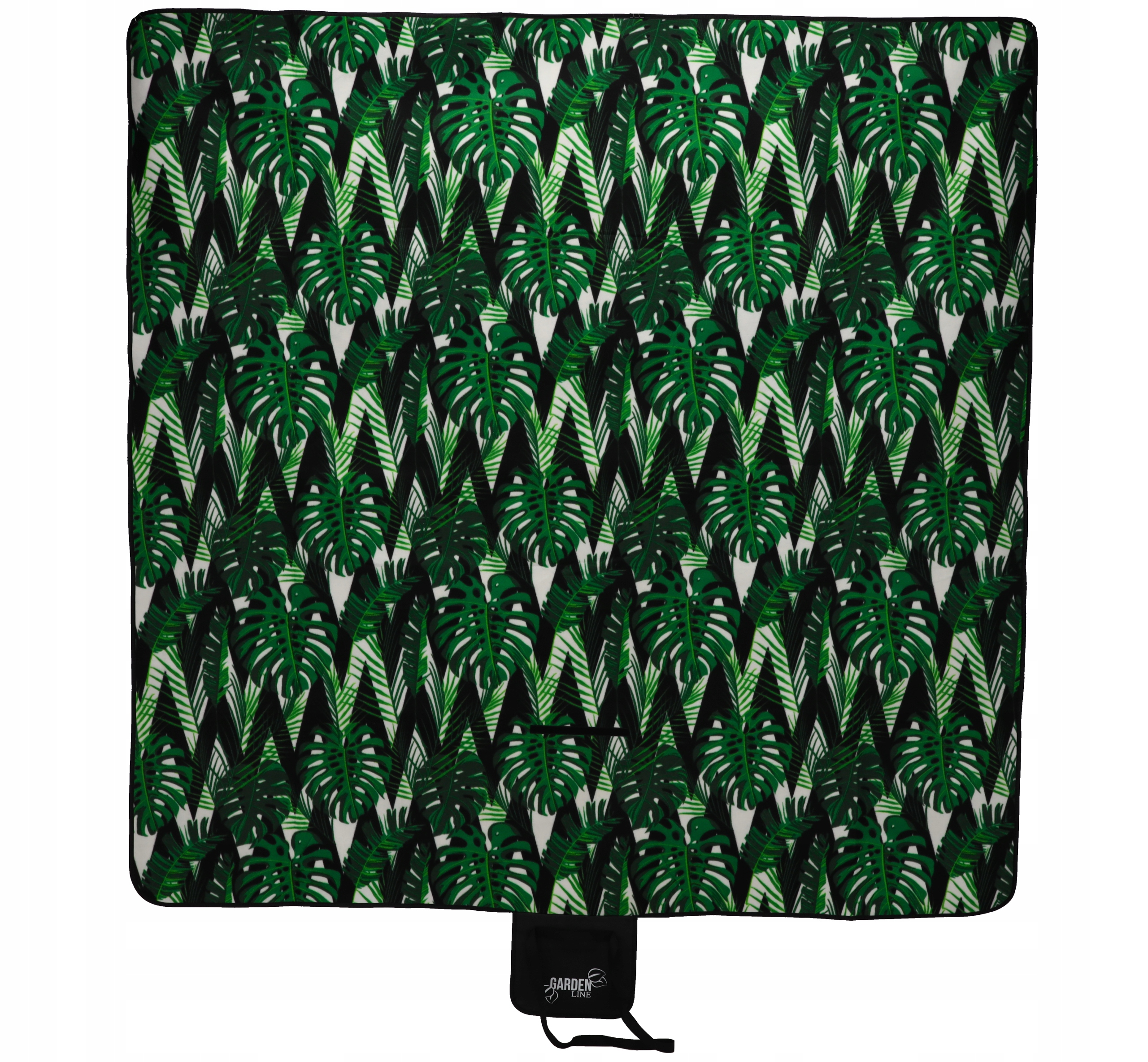 Пикніковий Коврик 200x200 См З Ізоляцією Monstera (4)