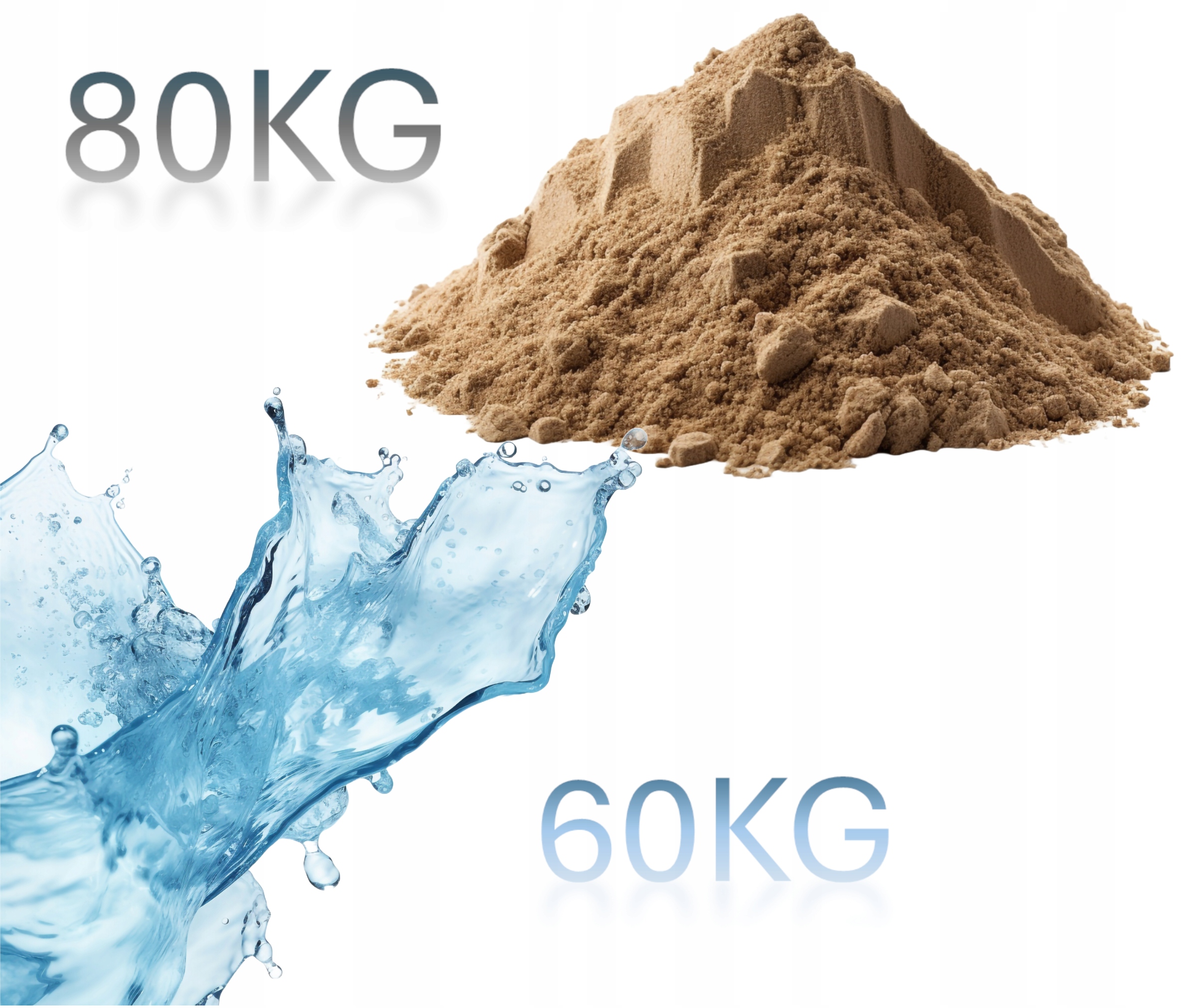 Основание для зонта 50 x 50 x 7,5 см, 4 элемента, черный (4)