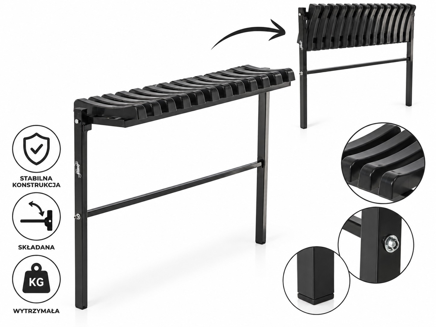 ŁAWKA SKŁADANA DŁ 86 CM CZARNA pol_pl_LAWKA-SKLADANA-DL-86-CM-CZARNA-234_2