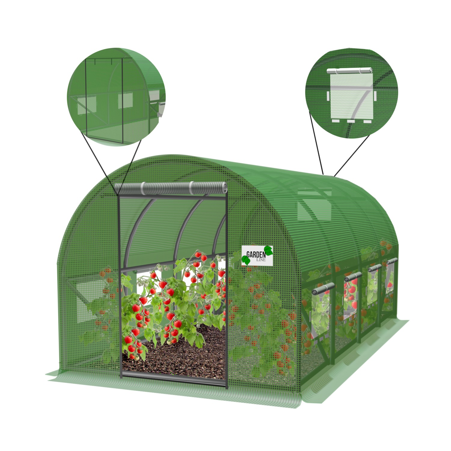 TUNEL FOLIOWY OGRODOWY 3 SEGMENTOWY ZIELONY NEW SOLUTION 3 x 2 x 2 M pol_pl_TUNEL-FOLIOWY-OGRODOWY-3-SEGMENTOWY-ZIELONY-NEW-SOLUTION-3-x-2-x-2-M-5207-1130_2