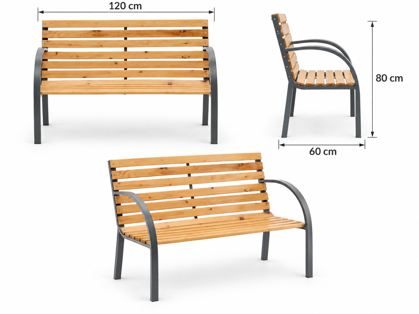 ŁAWKA DO OGRODU 120 x 60 x 80 cm pol_pl_LAWKA-DO-OGRODU-120-x-60-x-80-cm-21_3
