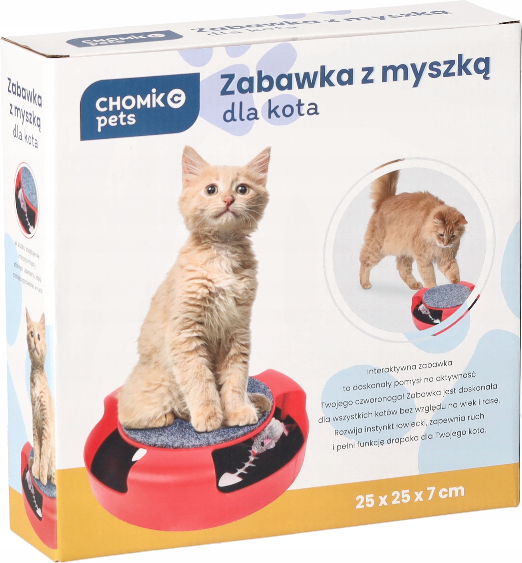 Іграшка Для Кота З Мишкою 25 x 25 x 7 См (7)