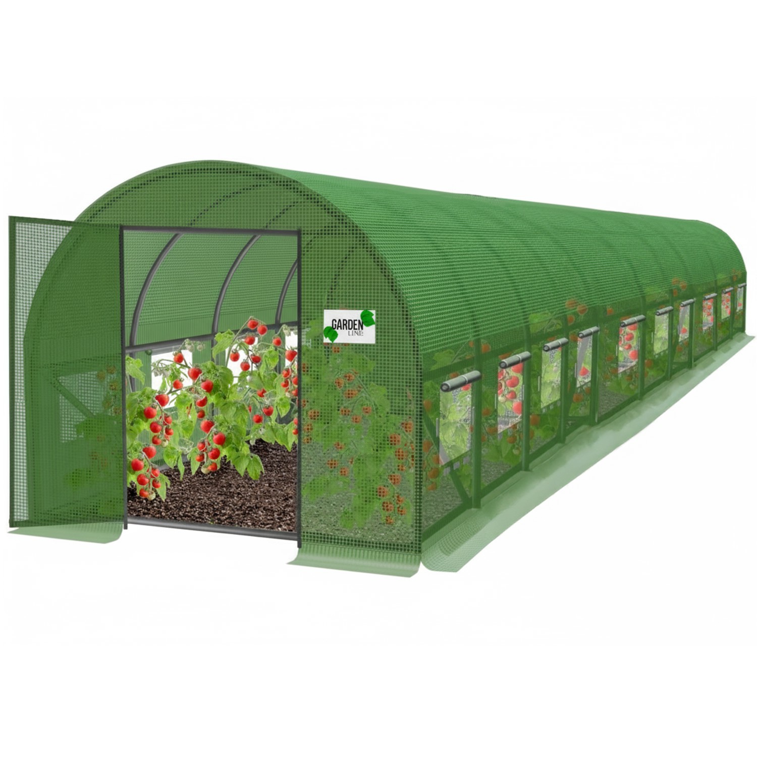 TUNEL FOLIOWY OGRODOWY 3 SEGMENTOWY ZIELONY 4 x 2,5 x 2 M Z DRZWIAMI NA ZAWIASIE pol_pl_TUNEL-FOLIOWY-OGRODOWY-3-SEGMENTOWY-ZIELONY-4-x-2-5-x-2-M-Z-DRZWIAMI-NA-ZAWIASIE-6216-1999_2