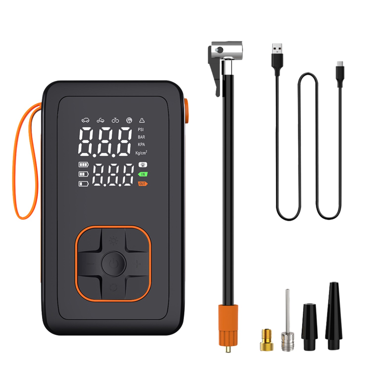 PRZENOŚNA POMPKA AKUMULATOROWA / POWERBANK 7,4 V DO SAMOCHODU / ROWERU / PIŁKI pol_pl_PRZENOSNA-POMPKA-AKUMULATOROWA-POWERBANK-7-4-V-DO-SAMOCHODU-ROWERU-PILKI-8574_1