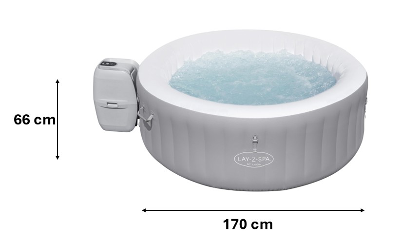 DMUCHANE SPA LAY-Z-SPA ST.LUCIA AIR JET 1.70 x 66 CM 60037