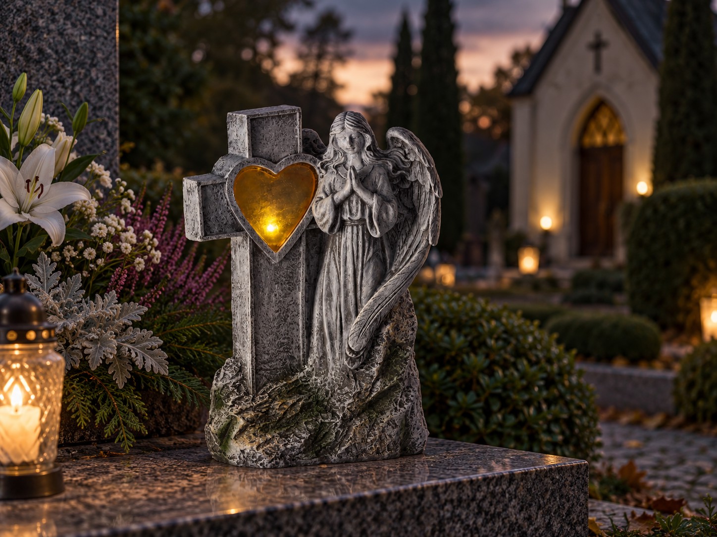FIGURA ANIOŁ Z KRZYŻEM LED 22,5 X 12 X 34 CM pol_pl_FIGURA-ANIOL-Z-KRZYZEM-LED-22-5-X-12-X-34-CM-8790-5463_5