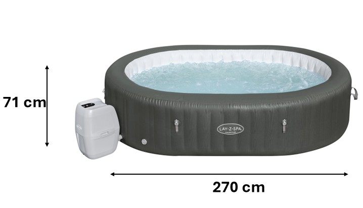 DMUCHANE SPA LAY-Z-SPA MAURITIUS AIRJET 270 X 180 X 71 CM 60067