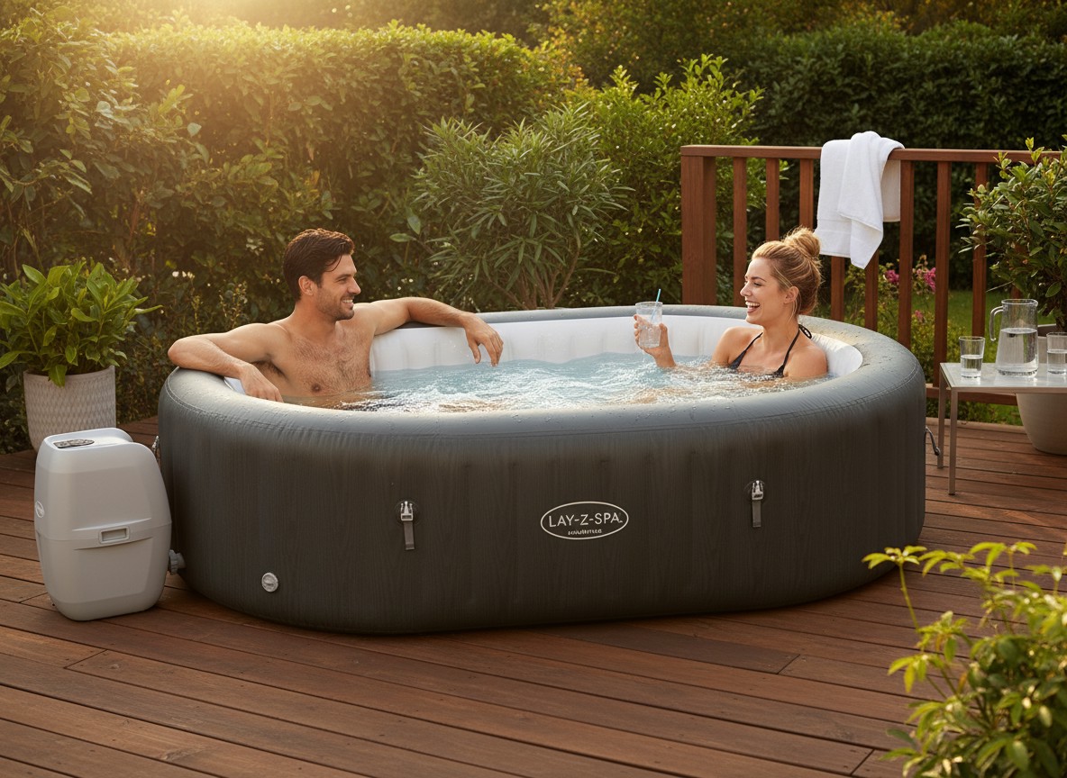 DMUCHANE SPA LAY-Z-SPA MAURITIUS AIRJET 270 X 180 X 71 CM aranżacja