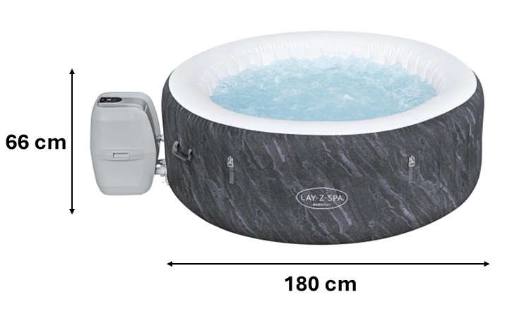 DMUCHANE SPA LAY-Z-SPA BORACAY AIRJET 180 X 66 CM 60175