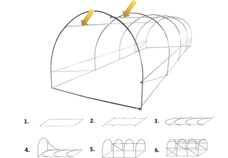 STELAŻ TUNELU OGRODOWEGO 2 SEGMENTOWEGO 2 x 2m pol_pl_STELAZ-TUNELU-OGRODOWEGO-2-SEGMENTOWEGO-2-x-2m-0310-873_3