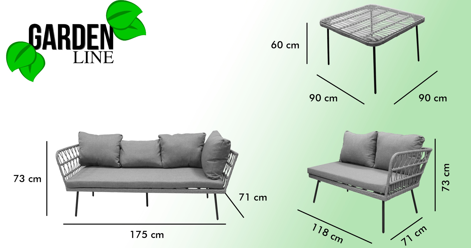 ZESTAW MEBLI OGRODOWYCH (SOFA NAROŻNA, STOLIK) - BRĄZOWY, PODUSZKI - SZARY pol_pl_ZESTAW-MEBLI-OGRODOWYCH-SOFA-NAROZNA-STOLIK-BRAZOWY-PODUSZKI-SZARY-336_14