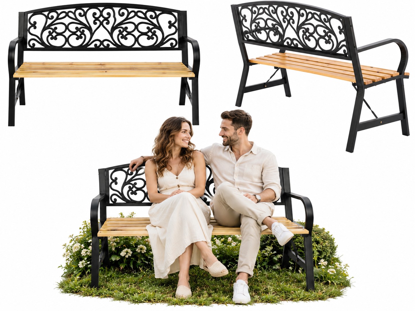ŁAWKA DO OGRODU 120 x 56 x 89 cm pol_pl_LAWKA-DO-OGRODU-120-x-56-x-89-cm-49_2