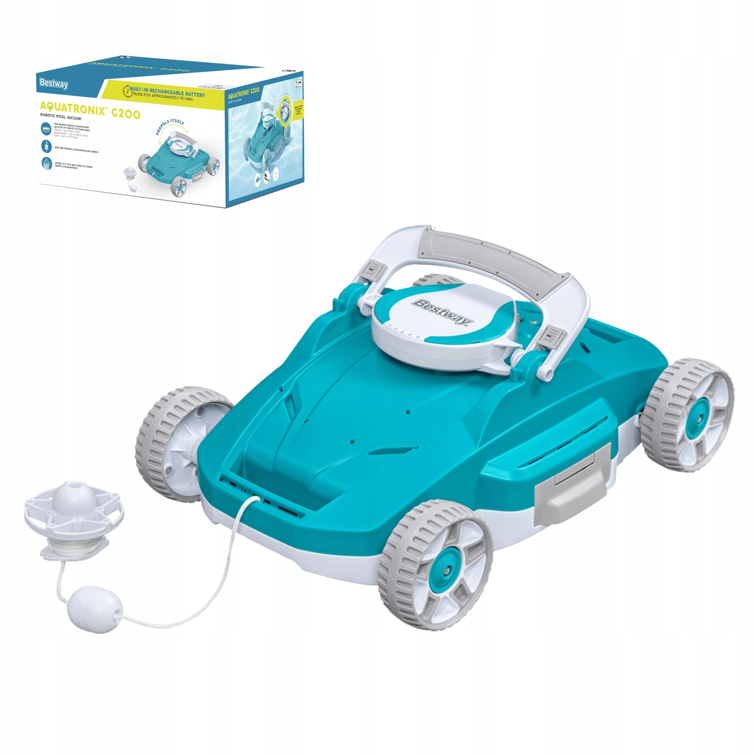 Плавательный бассейновый пылесос Aqua Tronix G200 (2)