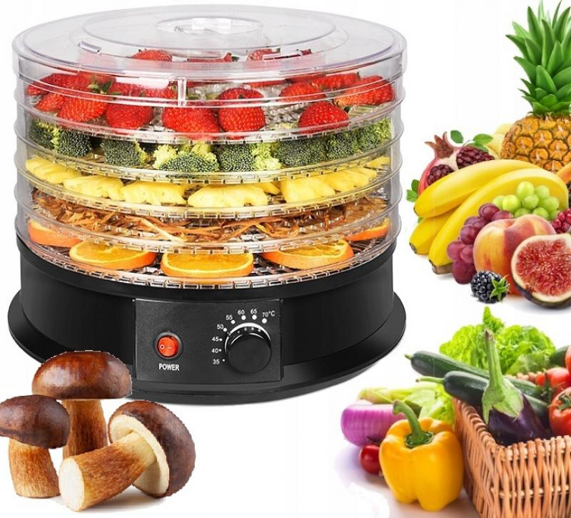 SUSZARKA DO ŻYWNOŚCI 5-POZIOMOWA 250W FI 32 CM Z MECHANIZMEM pol_pl_SUSZARKA-DO-ZYWNOSCI-5-POZIOMOWA-250W-FI-32-CM-Z-MECHANIZMEM-2714-3131_2
