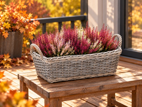 Прямоугольная Плетеная Корзина 42 X 21 X 15 См (3)