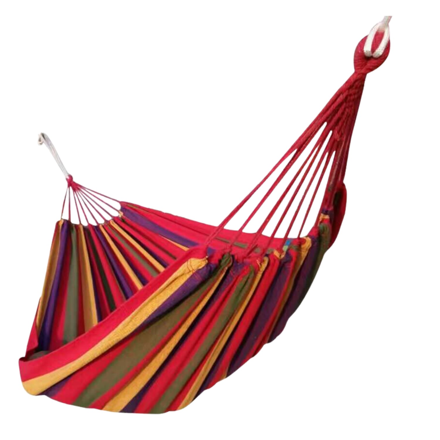 HAMAK 200x100 CM W PASKI CZERWONY *3323 pol_pl_HAMAK-200x100-CM-W-PASKI-CZERWONY-3323-333_1