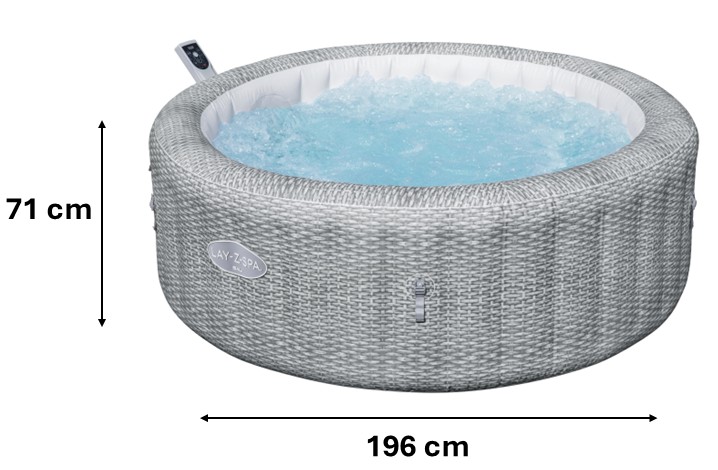 DMUCHANE SPA LAY-Z-SPA BALI AIRJET 196 X 71 CM 6001N