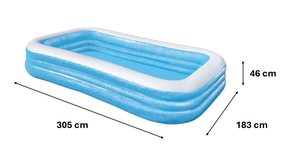 BASEN DUŻY OGROD 3,05m x 1,83m x 56cm 54009