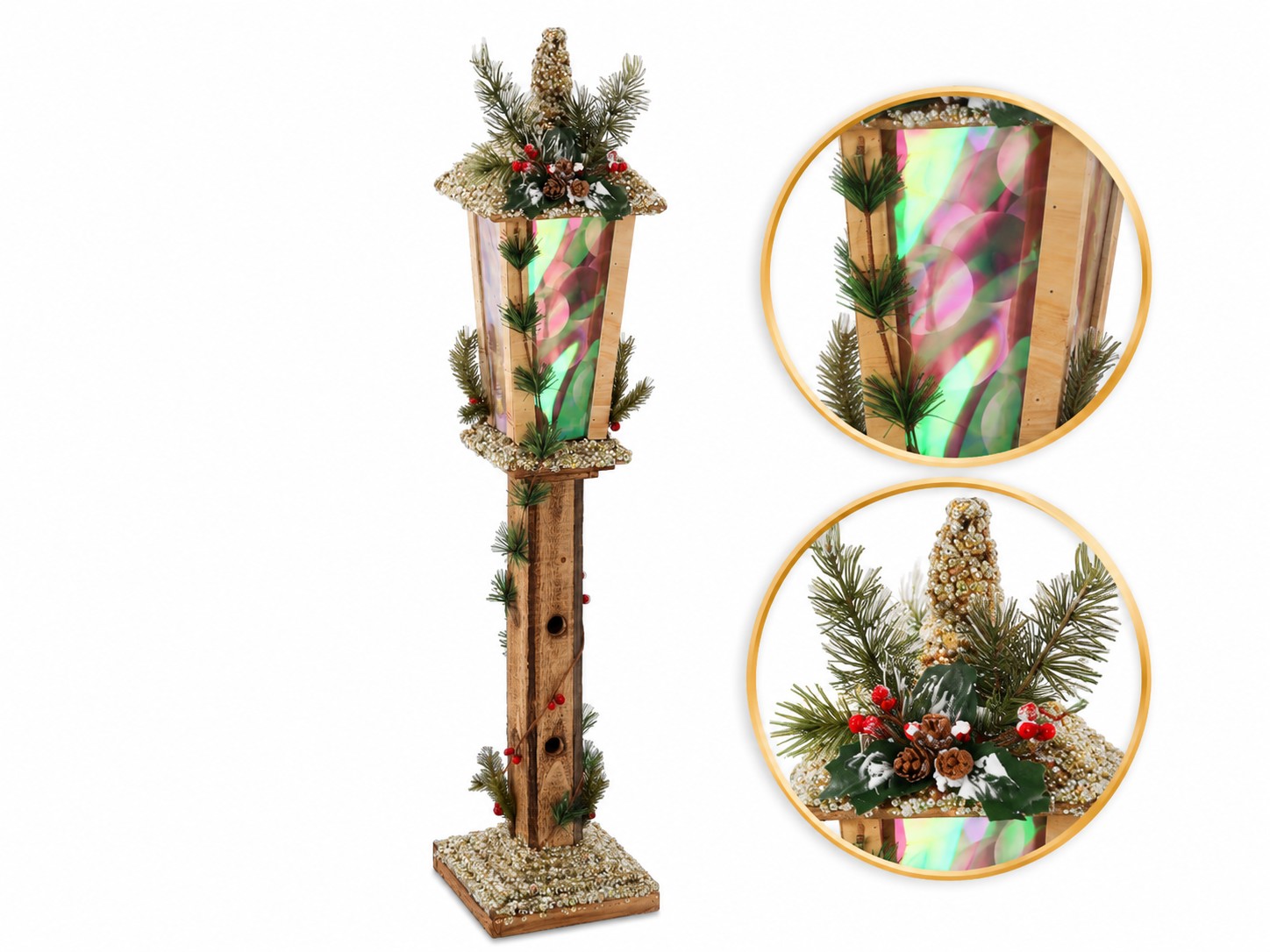 ŚWIĄTECZNA LATARNIA DREWNIANA LED 19 x 19 x 100 CM *3295 pol_pl_SWIATECZNA-LATARNIA-DREWNIANA-LED-19-x-19-x-100-CM-3295-11580_6