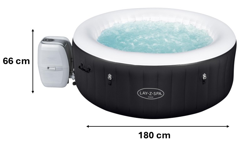 DMUCHANE SPA LAY-Z-SPA MIAMI AIRJET 2-4 OSOBOWE 180 x 66 CM 60001