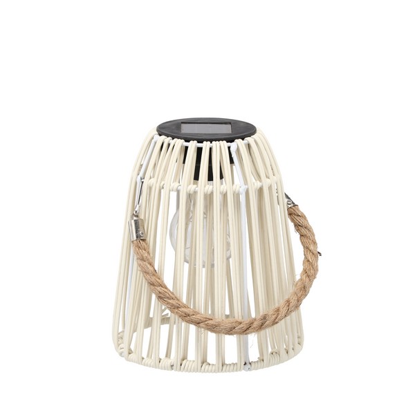 Солнечный фонарь белый 18 см Led (3)