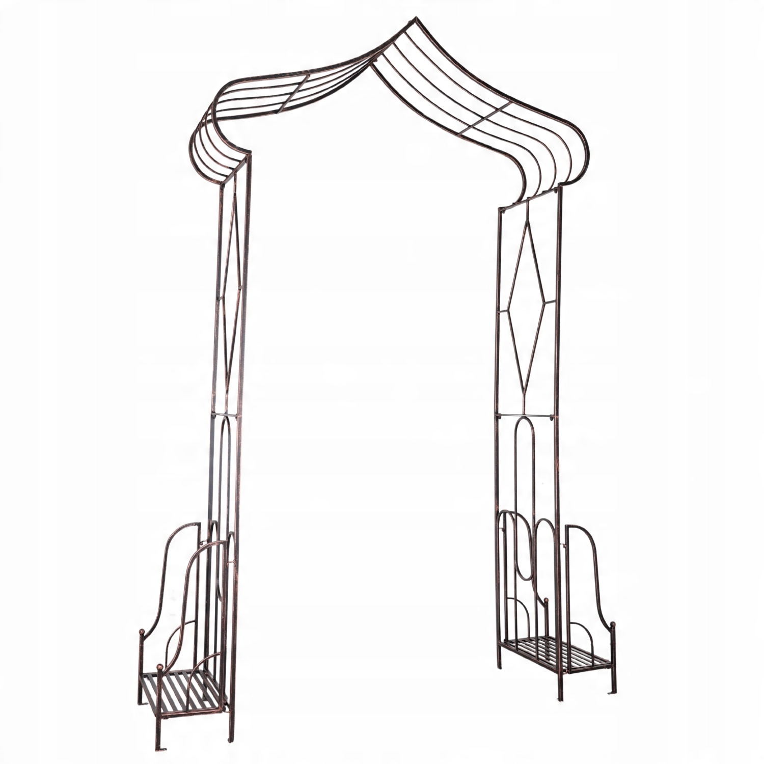 Садовая Пергола 173 x 51 x 260 См Античный Бронзовый (4)