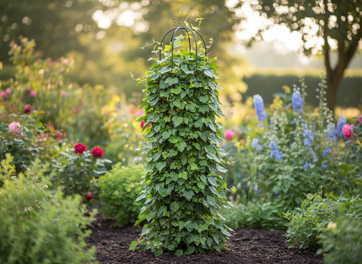Садова Пергола Обелиск (колонна) 40 x 40 x 190 См (+ Анкери) (5)