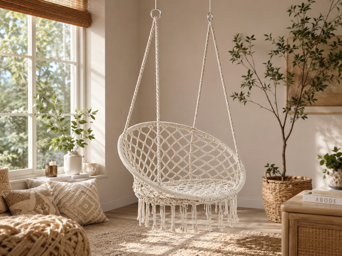 FOTEL WISZĄCY - BOCIANIE GNIAZDO 80 x 60 x 120 CM BEŻOWY/SZARY *2696 pol_pl_FOTEL-WISZACY-BOCIANIE-GNIAZDO-80-x-60-x-120-CM-BEZOWY-SZARY-2696-153_4