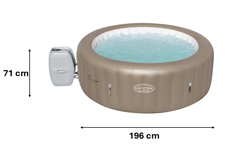 DMUCHANE SPA LAY-Z-SPA PALM SPRINGS AIRJET 196 X 71 CM6 60017