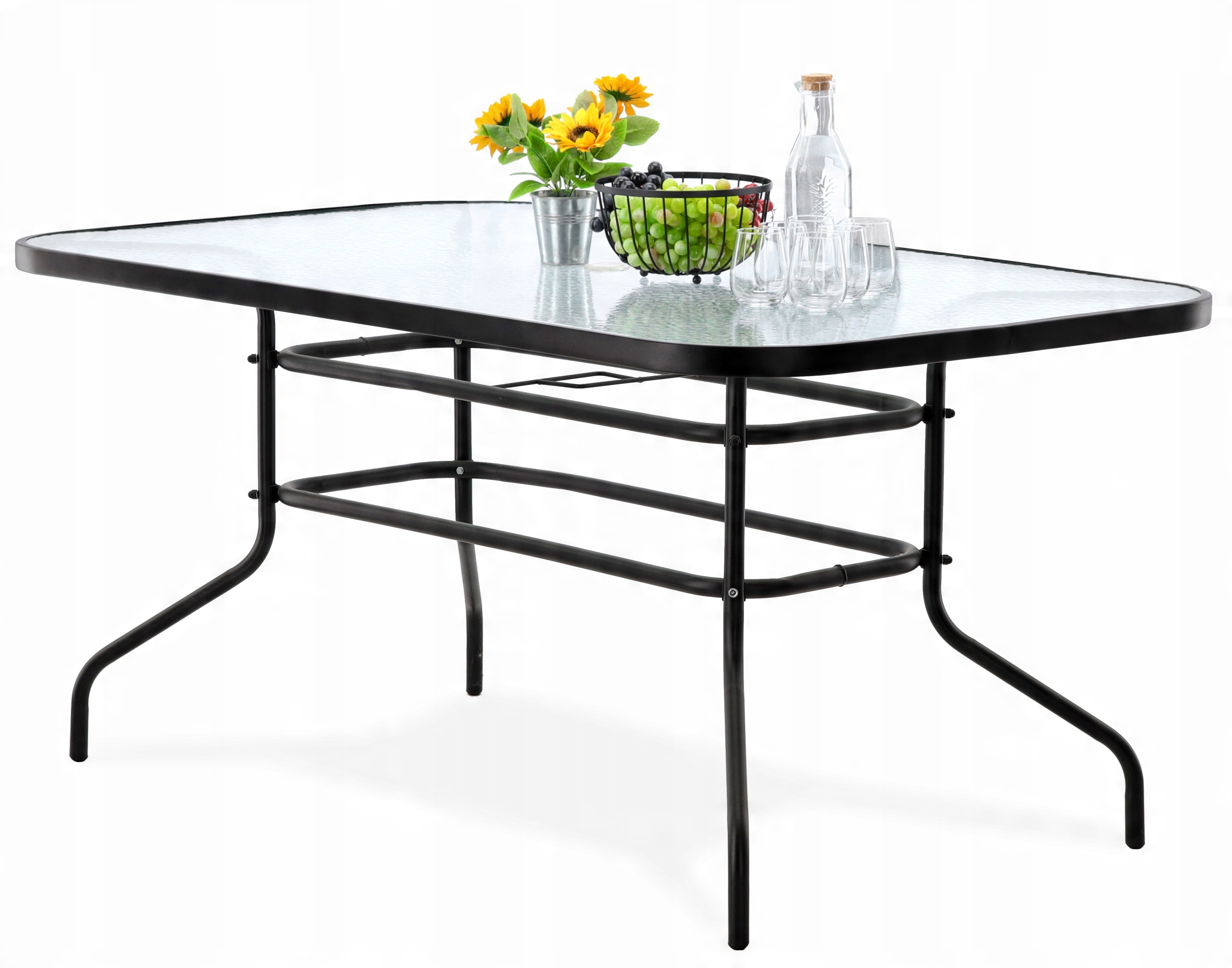 Прямокутний Садовий Стіл 150 x 90 x 70 см (3)
