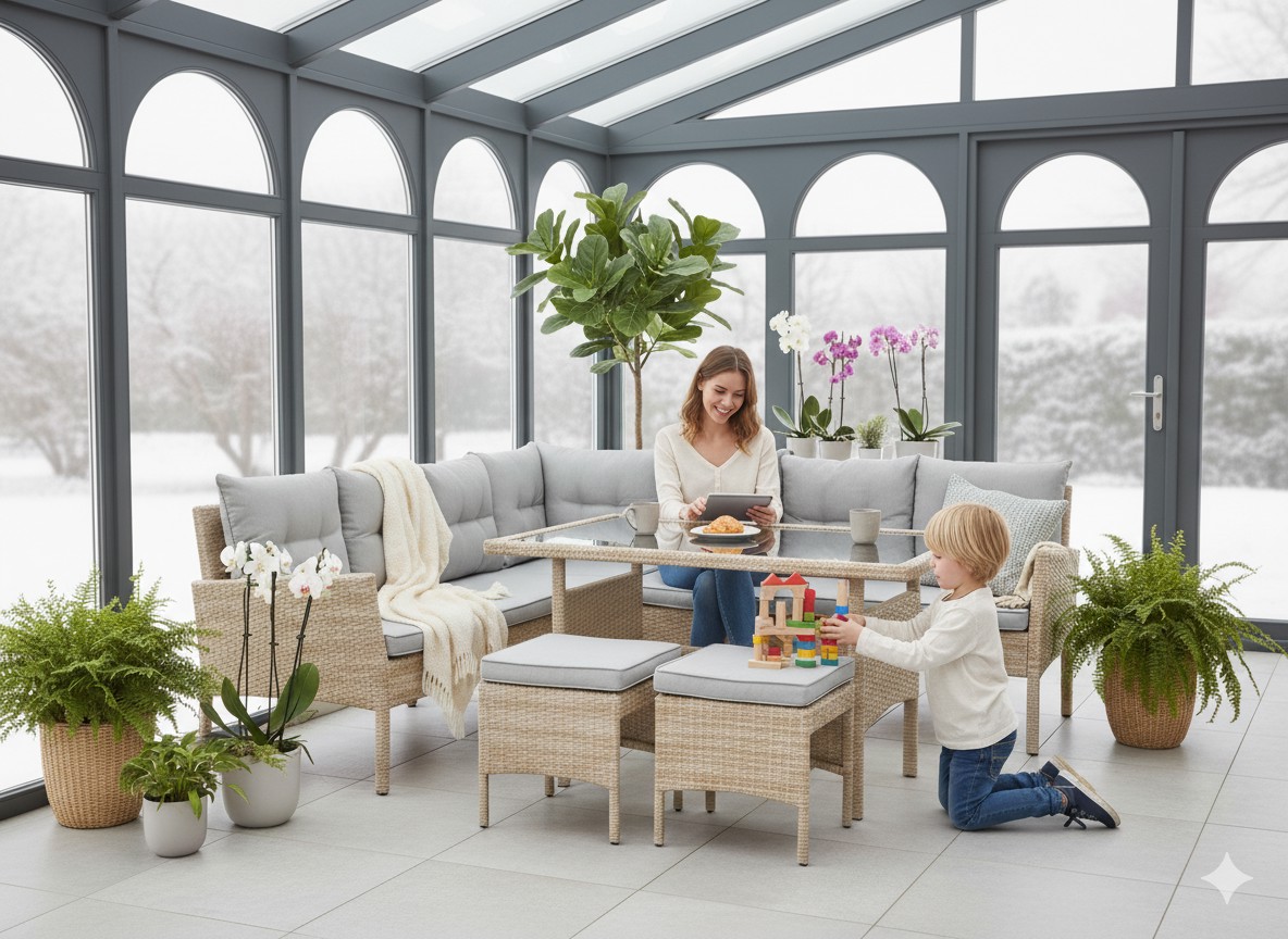 ZESTAW MEBLI RATTANOWYCH "BERNO" (SOFA NAROŻNA + 2 PUFY + STÓŁ) BEŻOWY + SZARE PODUSZKI pol_pl_ZESTAW-MEBLI-RATTANOWYCH-BERNO-SOFA-NAROZNA-2-PUFY-STOL-BEZOWY-SZARE-PODUSZKI-2312_8